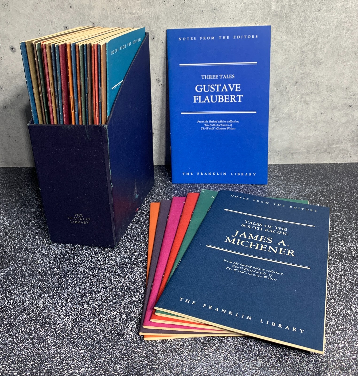 Franklin Library Notes From The Editors - Lot of 32 Issues - 1977-1982 Booklets