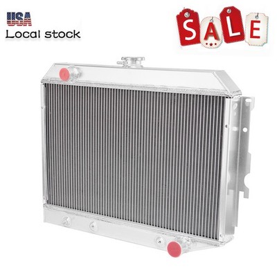 4 Row Aluminum Radiator For 1968-1974 1971 Dodge Mopar Charger Small Block ,NEW