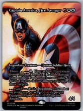 Captain America, First Avenger (Borderless) 88 MARVEL UNIVERSE ETERNAL-LEGAL NM