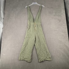 Favlux Fashion Olive Green Wide Leg Button Fr...