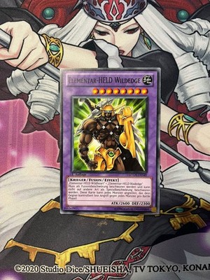 Yugioh! Elementar-HELD Wildedge- LCGX-DE049 - Common - Deutsch