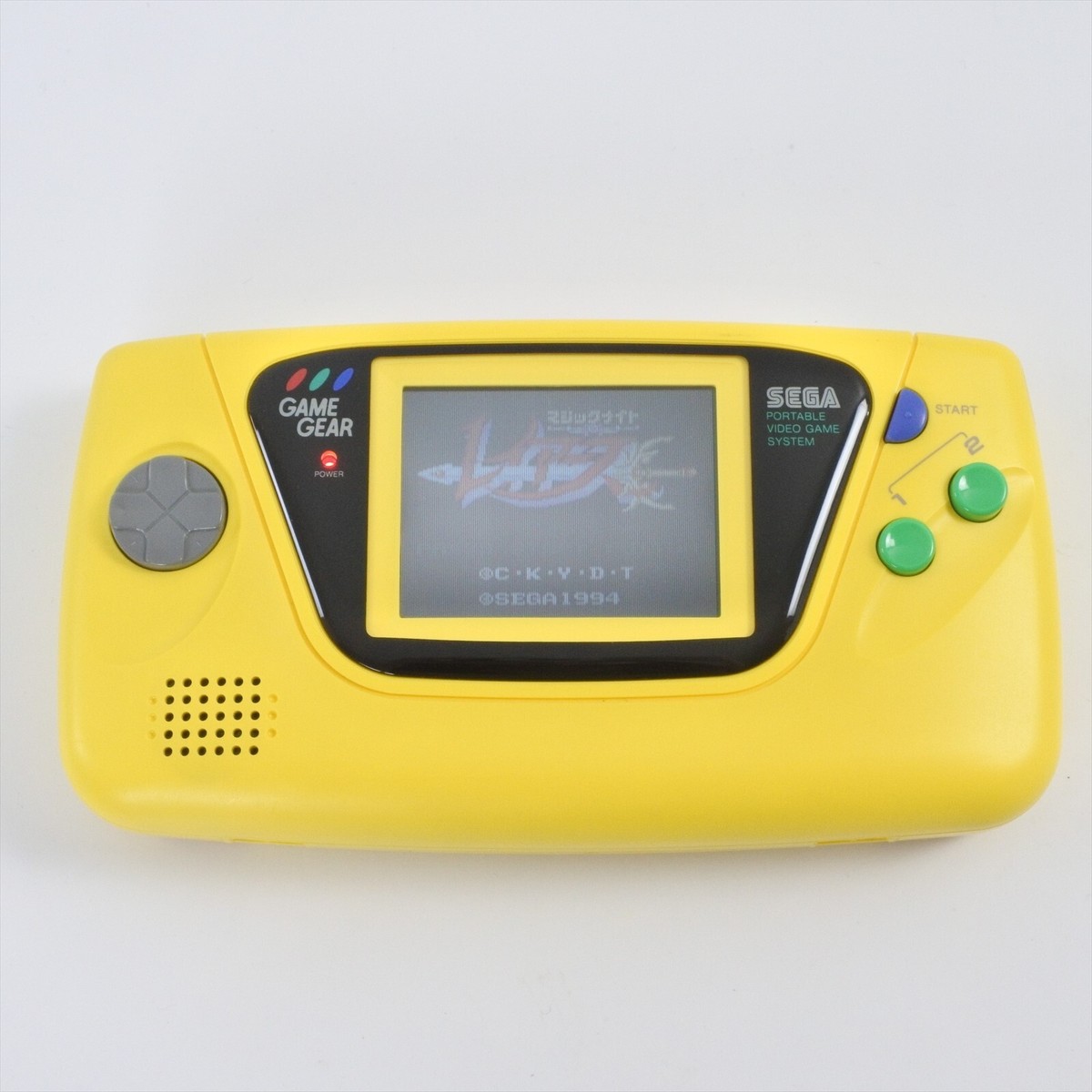 Game Gear Console HGG-3210 YELLOW Boxed Sega P41219766 gg | eBay