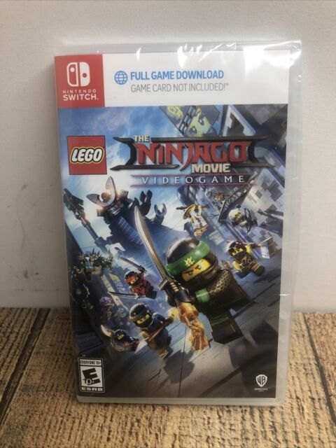 NEW The LEGO NINJAGO Movie Video Game Nintendo Switch New