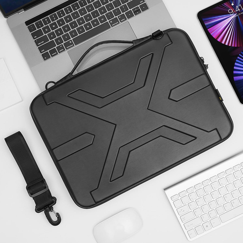 Laptop Bag Case 15 Inch Shockproof EVA Hard Shell Handle Sleeve for 15" Macbook - Picture 7 of 7