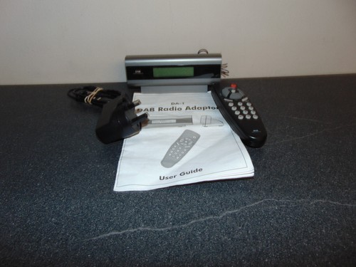Matsui DA-1 DAB Digital Radio Tuner With Remote, Power Supply - Working