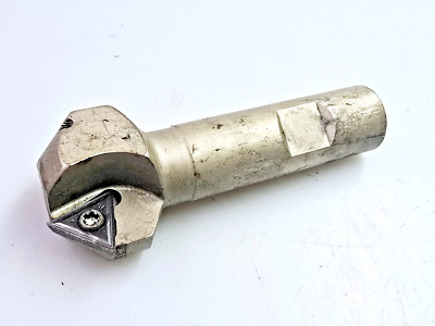 Iscar E45 D.62-W.75 Indexable 45 Degree Chamfer End Mill 0.625'' Milling Cutter