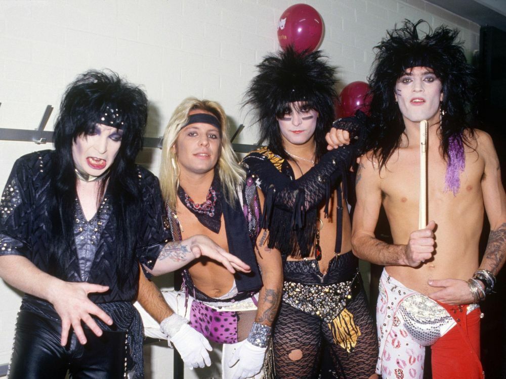 526690 MOTLEY CRUE 80s 90s Retro Vintage Photo 24x18 WALL PRINT
