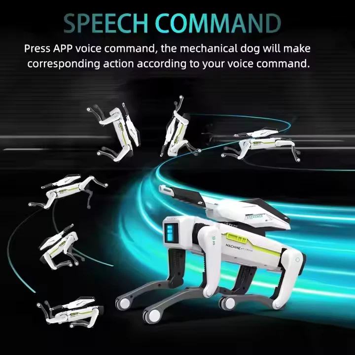 ROBOT DOG SHOOTS GEL BALLS ! TEXAS SELLER DOES KUNG FU  MODEL Smart RC Robot Dog - Image 2 of 4