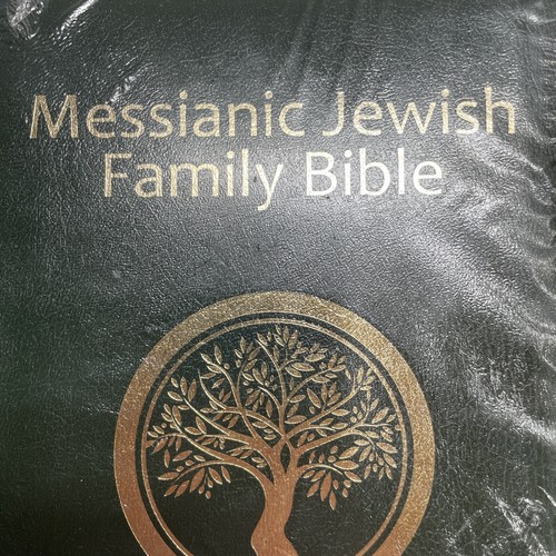 Rare MESSIANIC JEWISH FAMILY BIBLE Tree of Life Version Leather Wrap In Plastic - Imagen 2 de 23