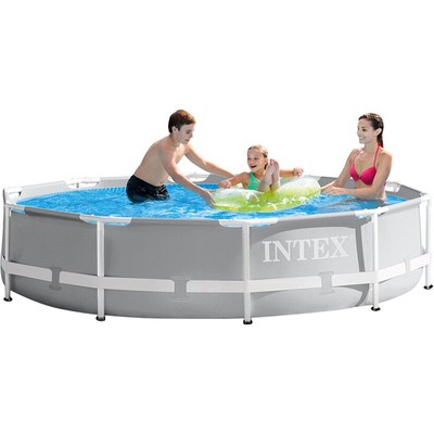 Intex Prism Frame Pool Set with Filter Pump 10ft x 30in - 26701EH | eBay