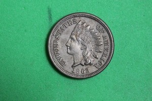 Estate Find 1863- Indian Head Cent!!  #K20493