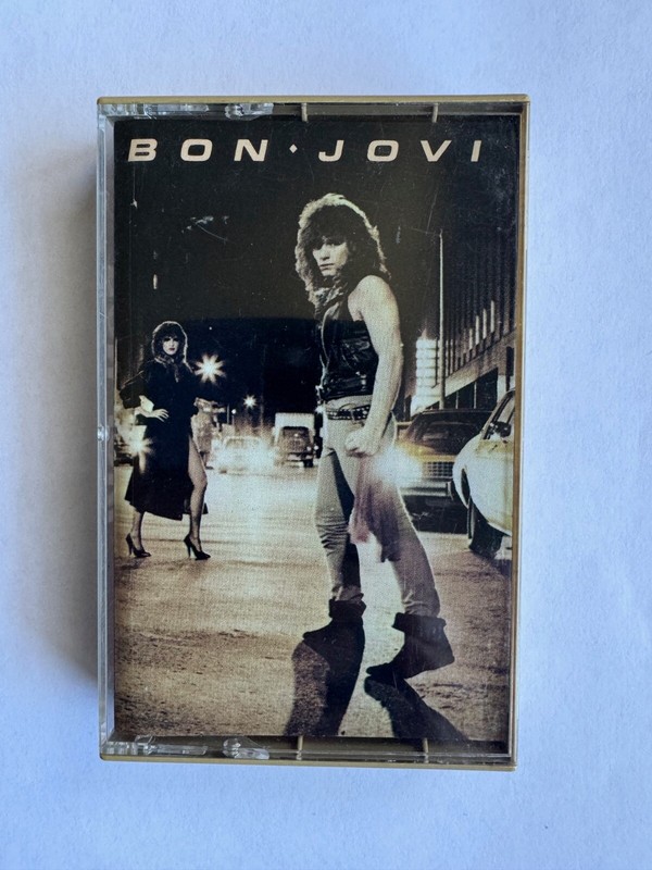 Bon Jovi self-titled debut album - cassette tape - 1984