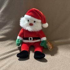 RARE FIND - Ty Beanie Baby: RETIRED SANTA 1998 -  601 on Tush Tag COLLECTABLE