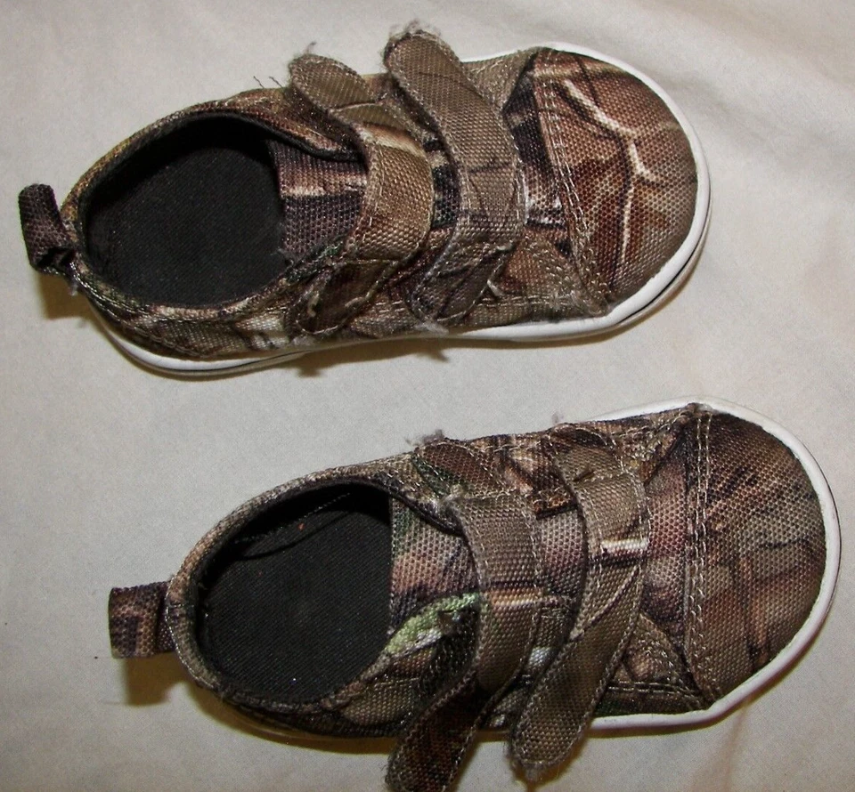 Zapatos de lona camuflados Baby Realtree - talla 3 Foto 4 de 4