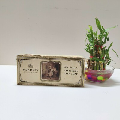 Vintage Old Yardley English Lavender Bath Soap Advertising