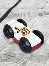 Vintage Tomy Flip Floppers Wind-Up Flat Race Car Flopper Toy