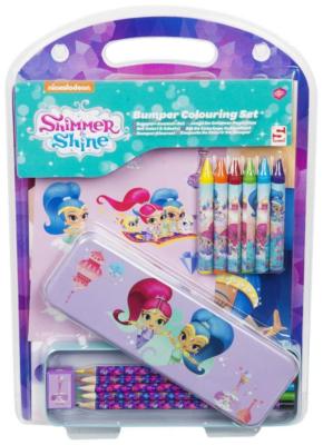 Shimmer and Shine Bumper Colouring Stationary Set 