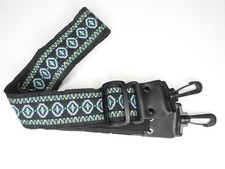 Vintage Hippie Camera Neck Strap w/ Plastic Clips For Nikon Canon Olympus Sony