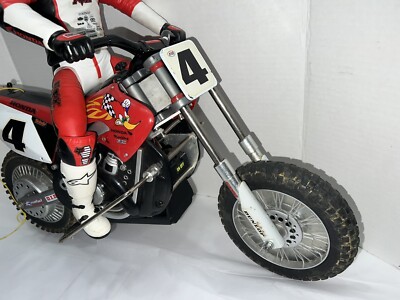 Vintage RadioShack 1/4 Scale Ricky Carmichael R/C Dirt Bike