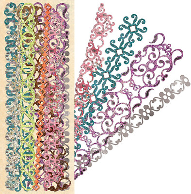 K&Company Brenda Walton Jubilee Adhesive Borders