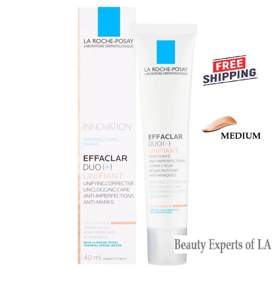 -MEDIUM- La Roche Posay Effaclar Duo + Unifiant Medium 40ml EXP 11/26 - Image 3 of 4