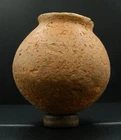 Pot276 - Ancient TERRACOTTA Pottery - 100 mm diameter - Neolithic AGE - Sahara