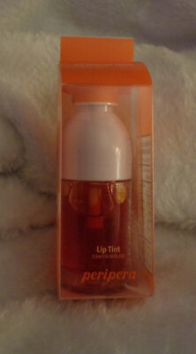 New Peripera Tint Water Lip Tint #3 Orange Juice 0.18fl oz/5.5ml