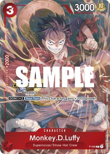 PSA 10 Monkey D Luffy ST10-006 ONE PIECE DAY 24 Promo One Piece