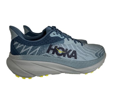 Hoka Challenger ATR 7 Men Trail Running Shoes Stone Blue/Evening Primrose 10.5