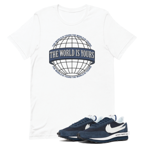 Shirt for Nike Sacai x Fragment LD Waffle Blue Void DH2684-400