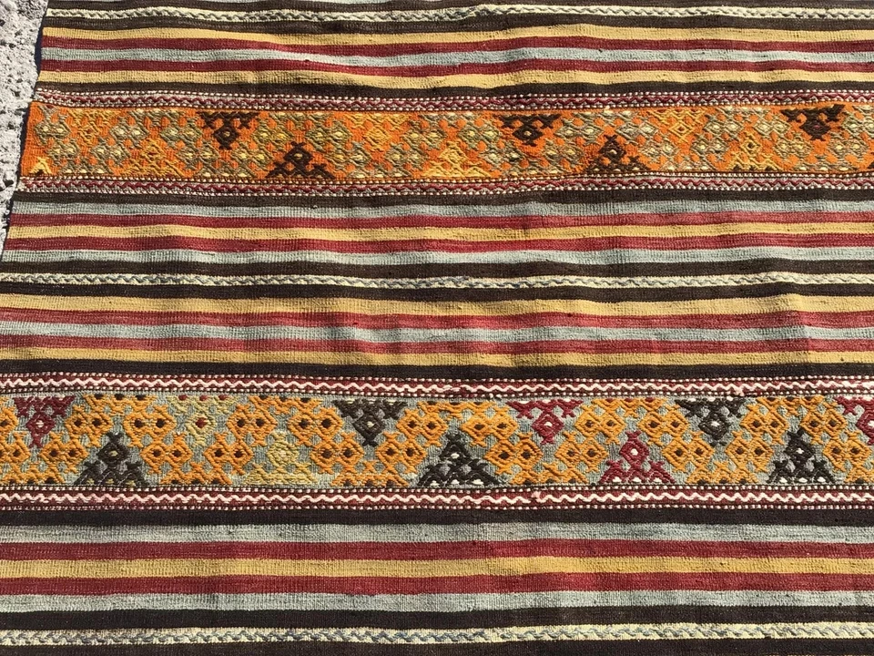 Alfombra Kilim 5x8 - Alfombras para dormitorio Foto 4 de 4