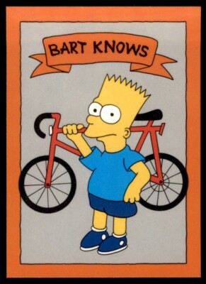 Bart Simpson Knows Sports 10 CARD SET - Fun SPOOF of Bo Jackson Bart Simpson Knows Sports 10 CARD SET - Fun SPOOF of Bo Jackson