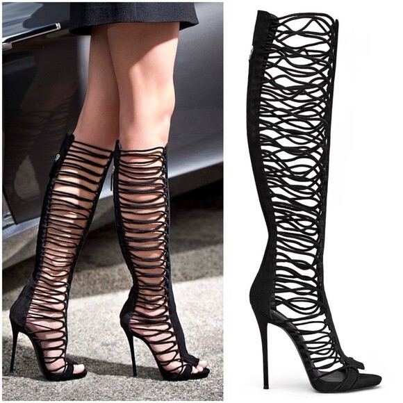 EUC Giuseppe Zanotti SUEDE ZOEY 41 $1,695 | eBay