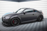 Seitenschweller Ansatz FüR Audi TT S 8S Facelift Schwarz Schweller S-Line