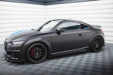 Seitenschweller Ansatz für Audi TT S 8S Facelift schwarz Schweller S-Line