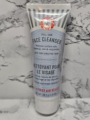First Aid Beauty Pure Skin Face Cleanser 1 oz Travel Size Sealed