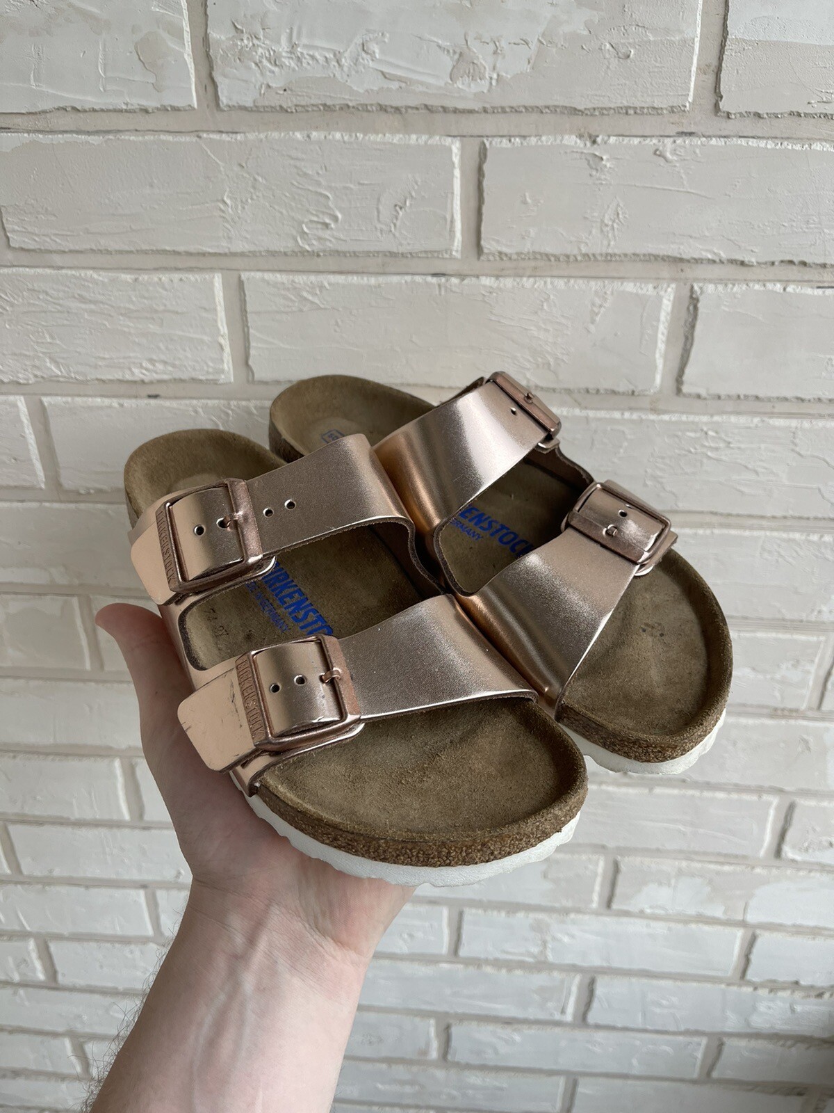 PANTOFOLA D’ORO Birkenstock Arizona pantofole Donna 38