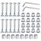 Inline Skate Axle Spacer Screw Replacement Accessories with Installation Tools
