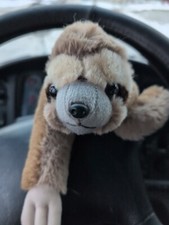 Sloth Toy Plush 15 Inch Long Laydown FAO Schwarz ADOPT A PET Cutie