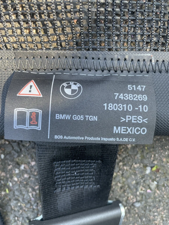 BMW X5 G05 2019-2024 genuino red de carga protector para perros Foto 2 de 3