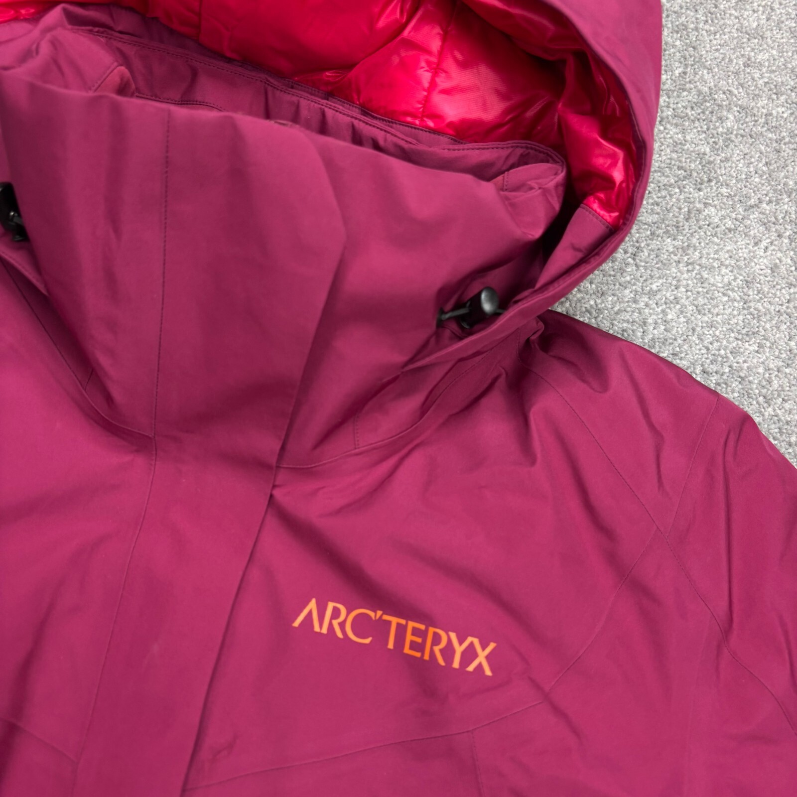 ARC'TERYX Giacca Arcteryx donna viola media escursionismo piumino d'oca Recco campione sci donna