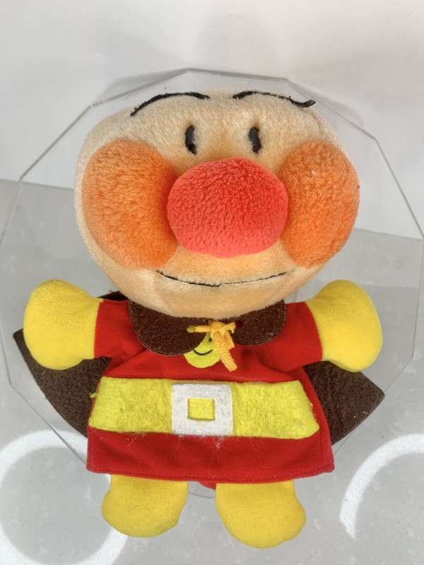 SEGA TOYS YOSHINORI ANPANMAN Hand Puppet Plush Toy Anime Yoshitoku 10” Japan