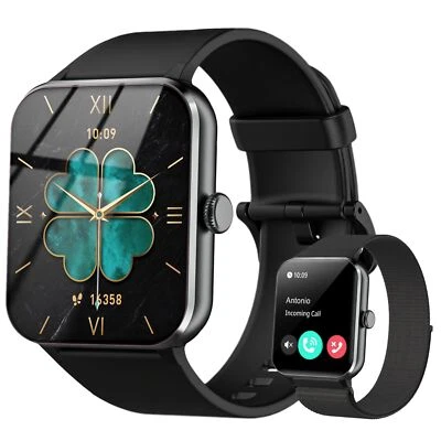 IOWODO Smart Watch Men Women Fitness Tracker Blood Pressure Heart Rate Sport Watches🔥