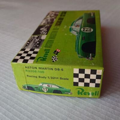 Revell Aston Martin DB5 Racing Body 1960's 1/32 Scale Plastic