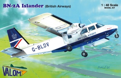 Valom Plastik Modellbausatz 48010 Maßstab 1:48 Bitten-Norman BN-2A Islander BA
