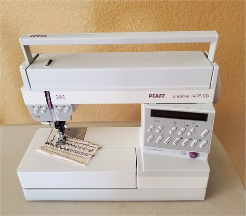 Pfaff Creative 1475 CD servito resistente cucito ricamo IDT tavolo allungabile - Foto 6 di 16