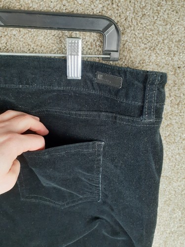 Kut from the Kloth Diana Skinny Corduroy Pant Womens 18P Black Mid Rise Stretch - Picture 4 of 13