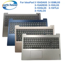 For Lenovo IdeaPad 3-15 3-15IIL05 3-15ADA05 3-15IML05 Palmrest Keyboard Touchpad