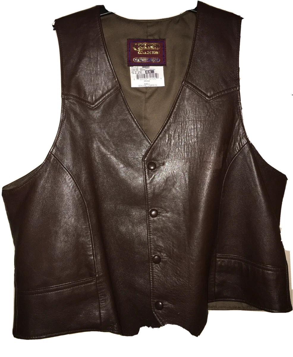 Pioneer wear shop leather vest