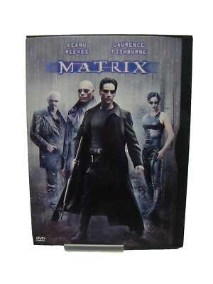Matrix DVD | Film | Keanu Reeves Laurence Fishburne | Zustand gut